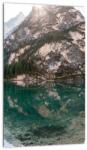 Mivali Tablou cu lac montan, dintr-o bucată 20x30 cm (V020951V2030)