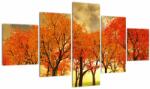 Mivali Tablou - Toamna, din cinci bucăți 125x70 cm (V022510V12570)