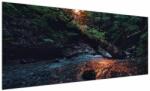 Mivali Tablou cu râu montan, dintr-o bucată 250x125 cm (V020254V250125)