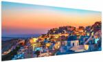 Mivali Tablou - Santorini în amurg, dintr-o bucată 250x125 cm (V021709V250125)