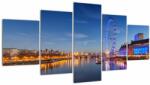 Mivali Tablou London Eye, din cinci bucăți 150x80 cm (V020611V150805PCS)
