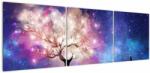 Mivali Tablou - Raborele spațial, din trei bucăți 150x50 cm (V022944V15050)