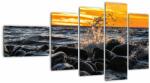 Mivali Tablou cu mare, din cinci bucăți 110x60 cm (V020259V11060)