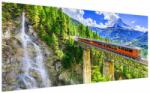 Mivali Tablou - Matterhorn, Zermatt, Valais, Elveția, dintr-o bucată 200x100 cm (V023103V200100)