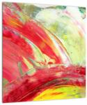 Mivali Tablou pe sticlă cu abstracție - pictura, dintr-o bucată 40x40 cm pe sticlă (V021286V4040GD)