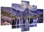 Mivali Tablou cu cascade, din cinci bucăți 150x105 cm (V020913V150105)