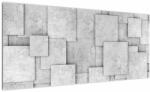 Mivali Tablou - Abstracție cu faianță de beton, dintr-o bucată 100x40 cm (V021997V10040)