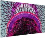 Mivali Tablou abstrac - crengi violete, dintr-o bucată 150x100 cm (V020821V150100)