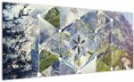 Mivali Tablou - Model geometric, dintr-o bucată 100x40 cm (V023041V10040)