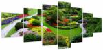 Mivali Tablou - Parc, din șapte bucăți 210x100 cm (V023714V210100)