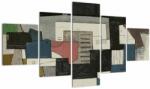 Mivali Tablou - Abstracție cubism, din cinci bucăți 125x70 cm (V023158V12570)