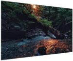 Mivali Tablou cu râu montan, dintr-o bucată 150x100 cm (V020254V150100)