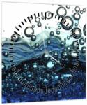 Mivali Tablou cu bule (cu ceas), dintr-o bucată 30x30 cm cu ceas (V022226V3030C)