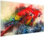 Mivali Tablou - Papagali roșii ara, dintr-o bucată 150x100 cm (V023005V150100)
