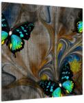 Mivali Tablou - Fluturi strălucitori în imagine, dintr-o bucată 50x50 cm (V022761V5050)