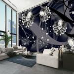 Mivali Fototapet - Diamante in satin, vlies, 490x340 cm (T100013TQ10)