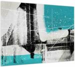 Mivali Tablou - Abstract turcoaz, dintr-o bucată 70x50 cm (V024060V7050)