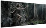 Mivali Tablou - Zâna pădurii, din patru bucăți 160x80 cm (V023361V16080)