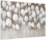 Mivali Tablou - Lalele structurate, dintr-o bucată 70x50 cm (V023906V7050)