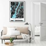 Mivali Poster - New York, mărimea A4 (S040242SA4)
