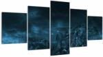 Mivali Tablou - Misiune extraterestră, din cinci bucăți 150x80 cm (V022742V150805PCS)