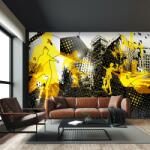 Mivali Fototapet - Meci de fotbal, vlies, 441x306 cm (T100619TQ9)