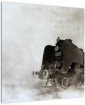 Mivali Tablou - Tren în ceață, dintr-o bucată 50x50 cm (V021961V5050)