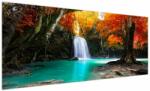 Mivali Tablou - Laguna de Smarald, dintr-o bucată 250x125 cm (V023675V250125)