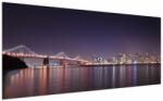Mivali Tablou cu privirea spre San Francisco, California, dintr-o bucată 200x100 cm (V021342V200100)