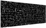 Mivali Tablou - Matematică, dintr-o bucată 250x125 cm (V023536V250125)