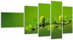 Mivali Tablou con verde, din cinci bucăți 110x60 cm (V020627V11060)