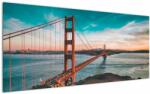 Mivali Tablou - Golden Gate, San Francisco, dintr-o bucată 120x50 cm (V021332V12050)