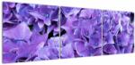 Mivali Tablou cu flori violete, din trei bucăți 150x50 cm (V020806V15050)