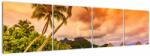 Mivali Tablou - Insula Bora Bora, din patru bucăți 160x40 cm (V022350V16040)