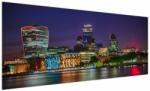 Mivali Tablou - Londra seara, dintr-o bucată 250x125 cm (V023356V250125)