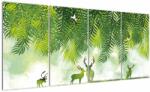 Mivali Tablou - Ceb în pădure, din patru bucăți 160x80 cm (V022959V16080)