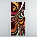 Mivali Fototapeta pentru ușă - forme abstracte (D010984D95205)