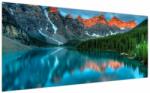 Mivali Tablou - Lac turcoaz, dintr-o bucată 200x100 cm (V022698V200100)