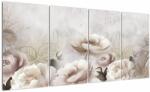 Mivali Tablou - Tufe roz, din patru bucăți 160x80 cm (V022391V16080)