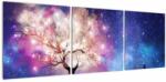 Mivali Tablou - Raborele spațial, din trei bucăți 120x40 cm (V022944V12040)