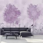 Mivali Fototapet - Peisaj violet, vlies, 98x68 cm (T100822TQ2)