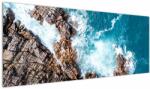 Mivali Tablou cu stânci și mare, dintr-o bucată 145x58 cm (V021184V14558)