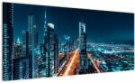 Mivali Tablou - Noaptea la Dubai, dintr-o bucată 100x40 cm (V021712V10040)