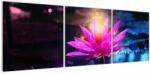 Mivali Tablou cu lotus pe apă, din trei bucăți 120x40 cm (V020711V12040)