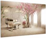 Mivali Tablou - Interior de vis cu pian, dintr-o bucată 90x60 cm (V022800V9060)