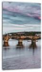 Mivali Tablou cu podul lui Carol, dintr-o bucată 20x30 cm (V021006V2030)