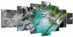 Mivali Tablou - Natura sălbatică, din șapte bucăți 210x100 cm (V023144V210100)