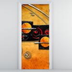 Mivali Fototapet pentru ușă - Planete abstract (D022067D95205)