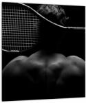 Mivali Tablou - Jucătorul de tenis, dintr-o bucată 30x30 cm (V023450V3030)