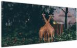 Mivali Tablou cu două girafe, dintr-o bucată 120x50 cm (V021381V12050)